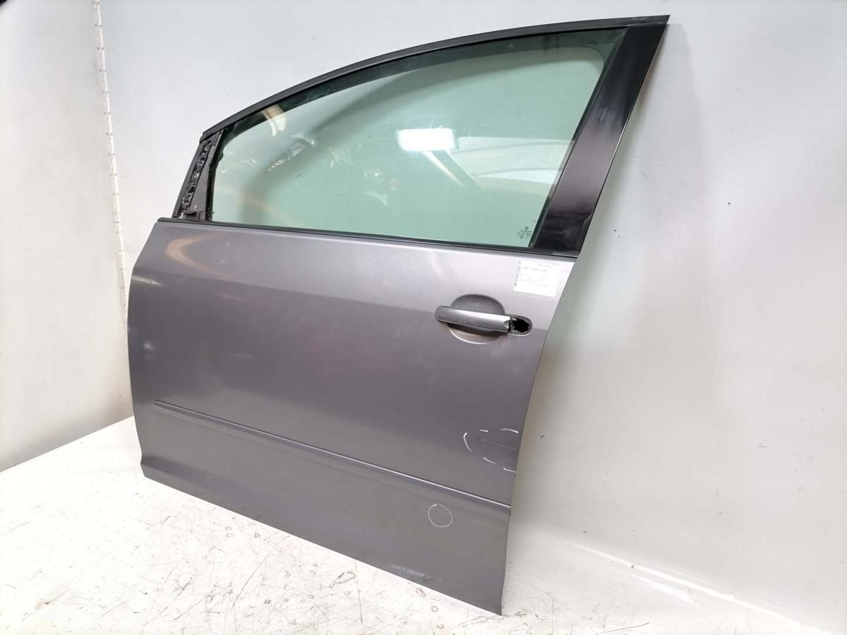 VW Golf Plus 2 original T&uuml;r vorn links LA7T United Grey Rohbau Bj.2009